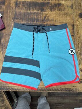 hurley swim shorts see measurements phantom block party board shorts quick dryi